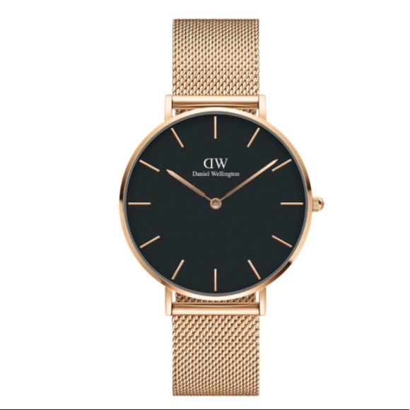 Daniel Wellington Accessories - Daniel Wellington Petite Ashfield Mesh Strap watch